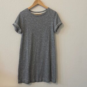 LOU & GREY women’s  sz s Short Sleeve Jersey grey shirt Dress